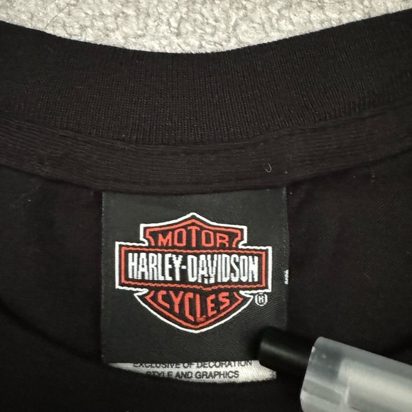 HARLEY-DAVIDSON TWIN CITIES MINNEAPOLIS ST PAUL Black Graphic T Shirt in 2XL/XXL - Picture 3 of 10